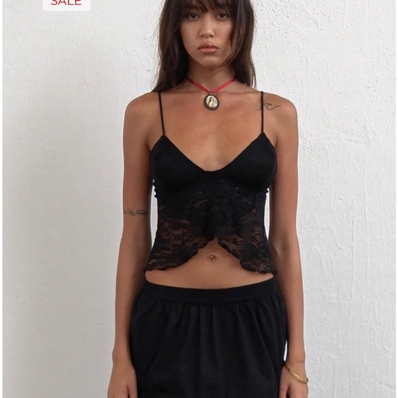 Motel Rocks Tops - new cojira lace black top motel rocks